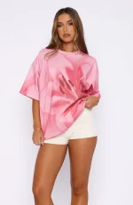 Most Loved Oversized Pink Tee-1