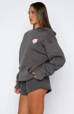 Never Stopping Oversized Hoodie Volcanic-2