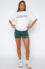 No Hesitation Bike Green Short-4