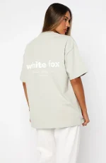 No Mercy Oversized Sage Tee-3