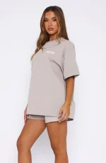 Offstage Back Graphic Oversized Moon Tee-2