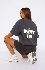 Offstage Back Graphic Oversized Shadow Tee-3
