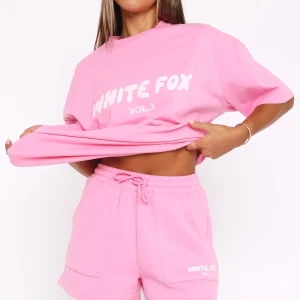 Offstage Lounge Bubblegum Short-1