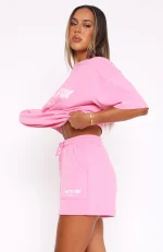 Offstage Lounge Bubblegum Short-2