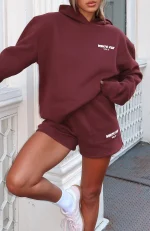 Offstage Lounge Red Velvet Short