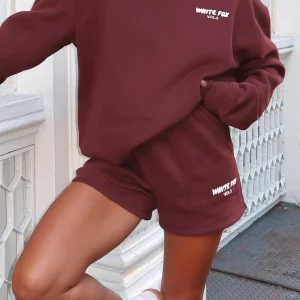 Offstage Lounge Red Velvet Short