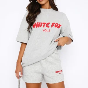 Offstage Oversized Alloy Grey Tee-1