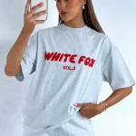 Offstage Oversized Alloy Grey Tee