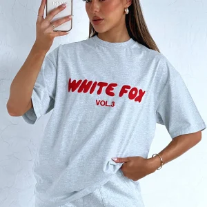 Offstage Oversized Alloy Grey Tee