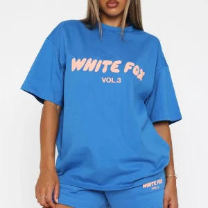 Offstage Oversized Azure Tee-1