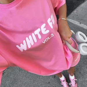 Offstage Oversized Bubblegum Tee