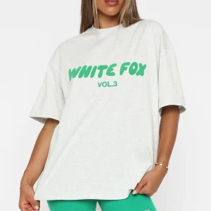 Offstage Oversized Glacier Grey Tee-1