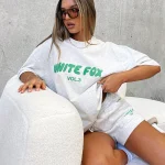 Offstage Oversized Glacier Grey Tee