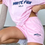 Offstage Oversized Posy Pink Tee