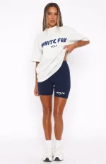 Offstage Ribbed Bike Space Navy Short-4
