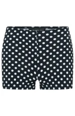 On The Inside Booty White Polka Dot Short-4