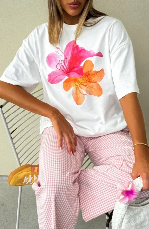 Power Of Possibility Oversized White Tee