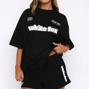 Ready To Go Lounge Black Short-1
