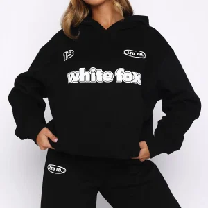 Ready To Go Oversized Hoodie Black-1