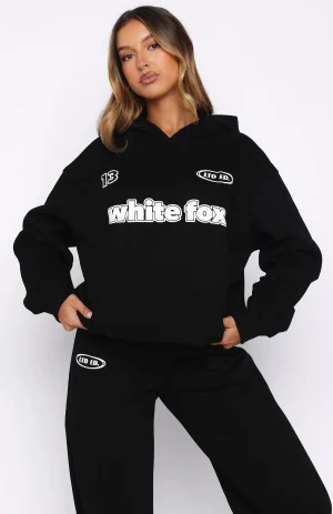 Ready To Go Oversized Hoodie Black-1