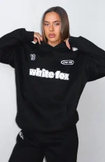 Ready To Go Oversized Hoodie Black
