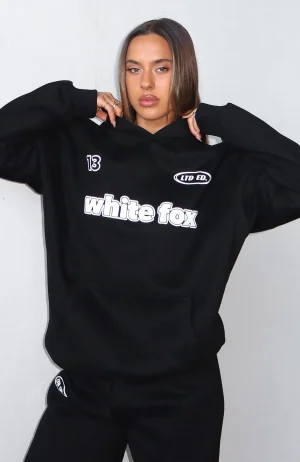 Ready To Go Oversized Hoodie Black