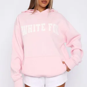 Shout It Out Oversized Hoodie Pink-1