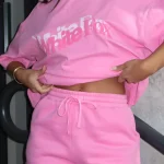 So Wavy Lounge Pink Short
