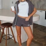 Social Season Relaxed Charcoal Short