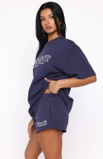 Standing My Ground Oversized Navy Tee-2