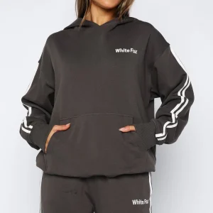 Star Student Oversized Hoodie Charcoal-1