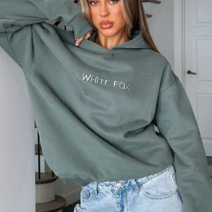 Stay Lifted Oversized Hoodie Dark Green