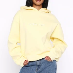 Stay Lifted Oversized Hoodie Lemon-1
