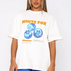 Summer Fun Oversized White Tee-1