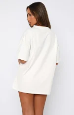 Sweet Cherry Edition Oversized White Tee-3