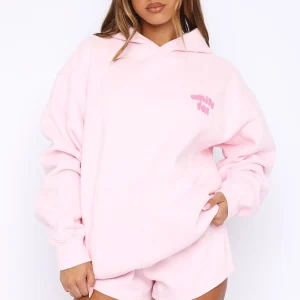 Sweet Sensations Oversized Hoodie Pink-1