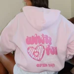 Sweet Sensations Oversized Hoodie Pink