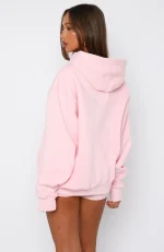 Sweet Sweet Moments Oversized Hoodie Pink-3