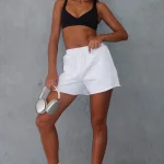 Take A Drive Relaxed Grey Marle Short