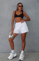 Take A Drive Relaxed Grey Marle Short