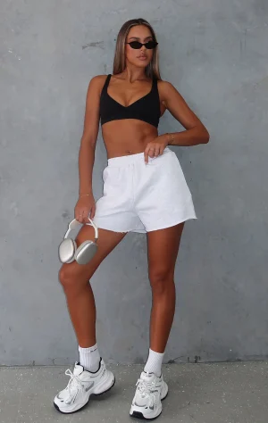 Take A Drive Relaxed Grey Marle Short