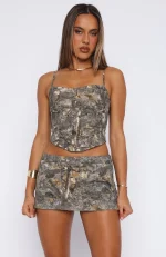 The Ain't No Cowgirl Mini Tree Short-1