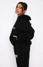 The Main Season Oversized Hoodie Black-2