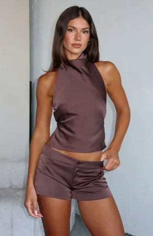 Time Passes Chocolate Mini Short