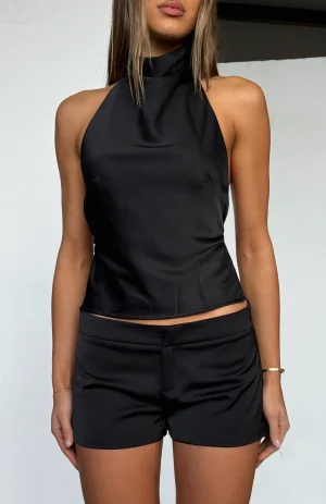 Time Passes Mini Black Short