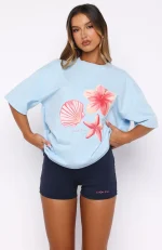 Treasured Memories Bike Navy Short-1