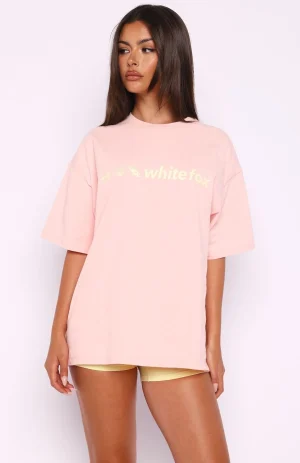 Tropic Rush Oversized Pink Tee-1