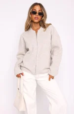Unbreakable Bond Knit Jacket Cream-4