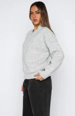 Unbreakable Bond Knit Jacket Grey Marle-2
