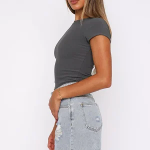 Vera Denim Light Blue Short-1